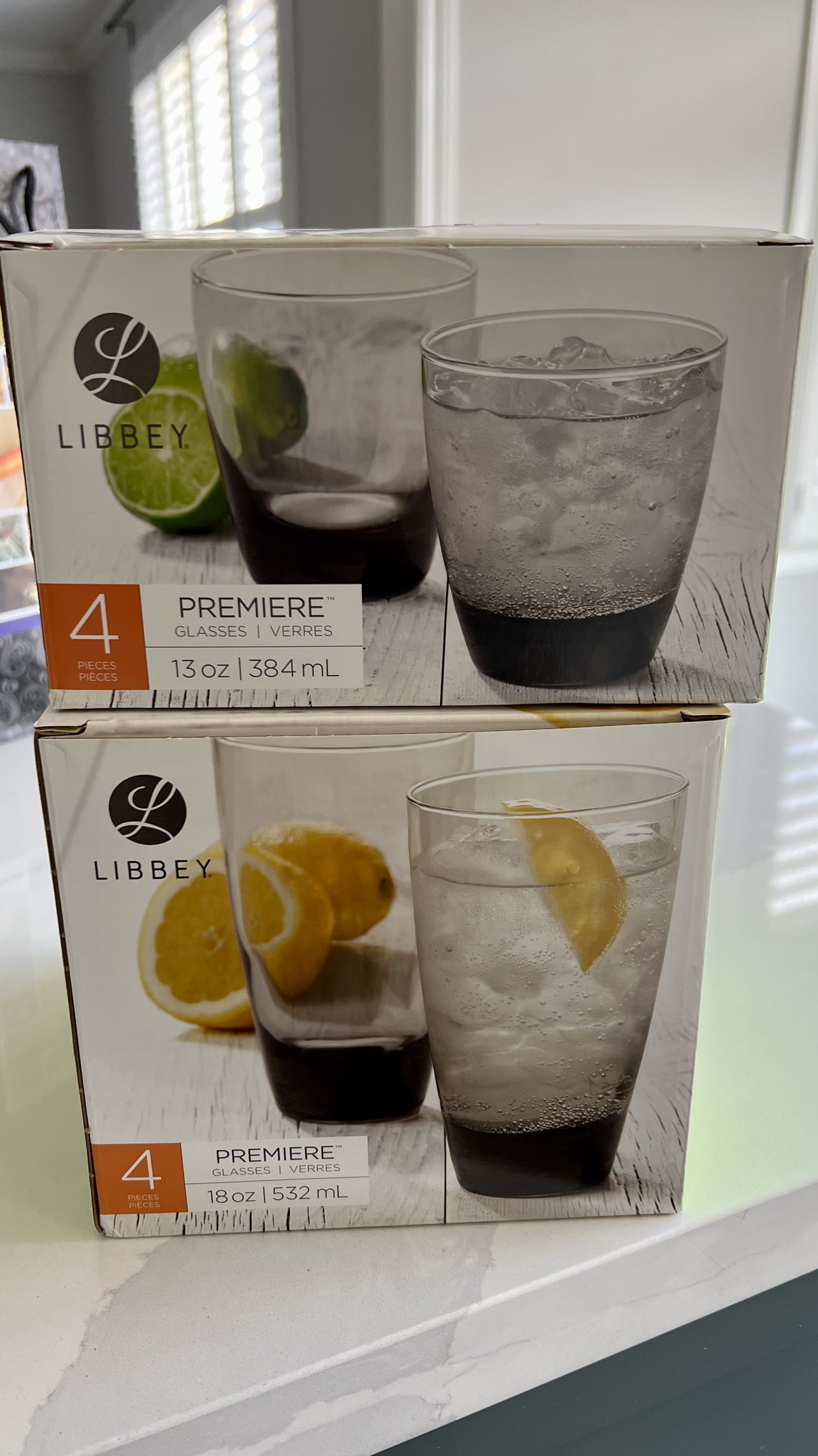 8 Piece Tumbler and Rocks Drinking Glass Set thumbnail