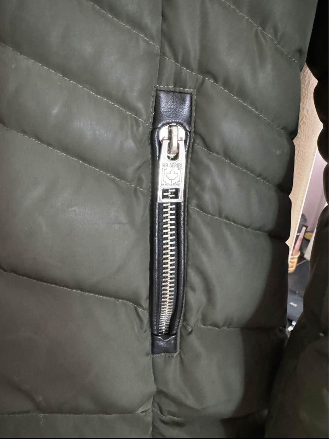 NB Series by Nicole Benisti Olive Green Winter Jacket S image indicator(2)