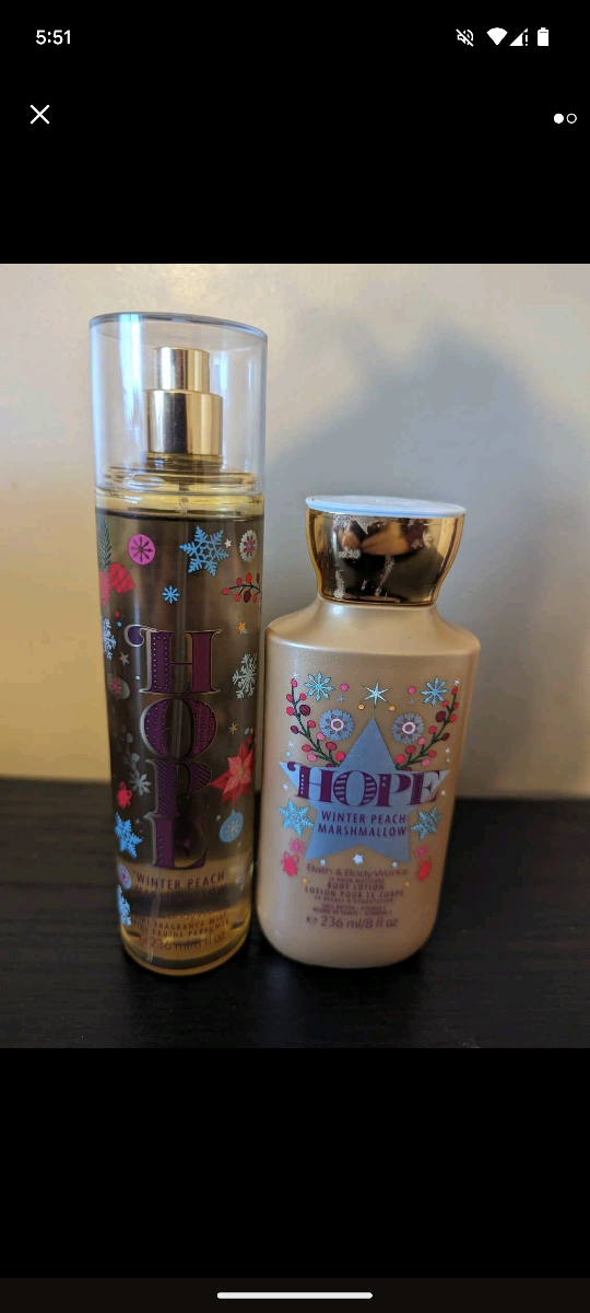 Bath and body works mist and body lotion. thumbnail