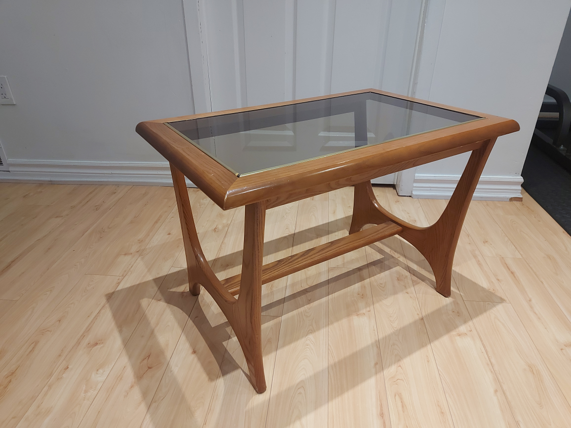wood coffee table - photo 3