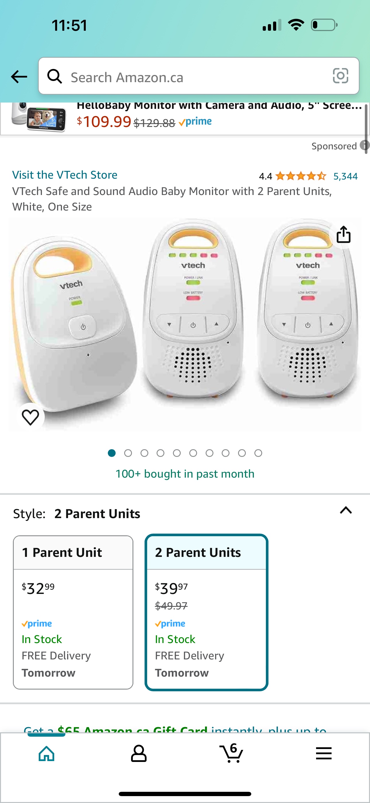 Vtech Baby Monitor - photo 3