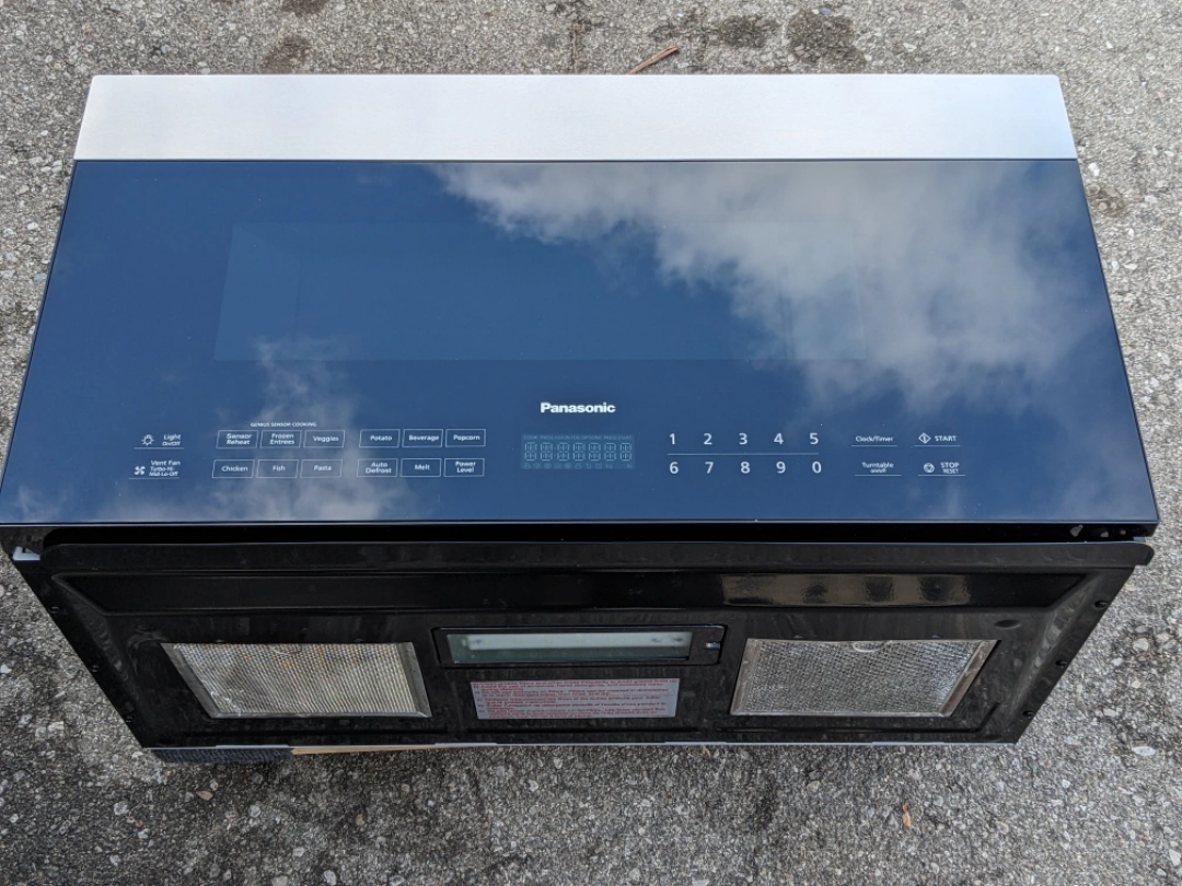 over the range microwave oven hoodfan