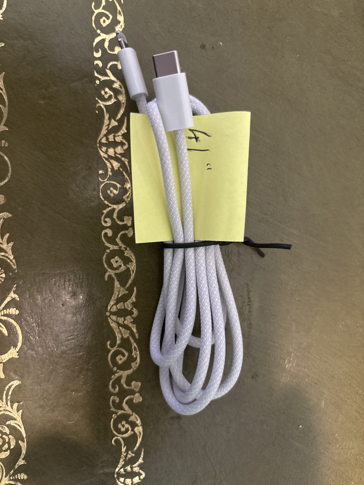 Apple USB C to lightning cable