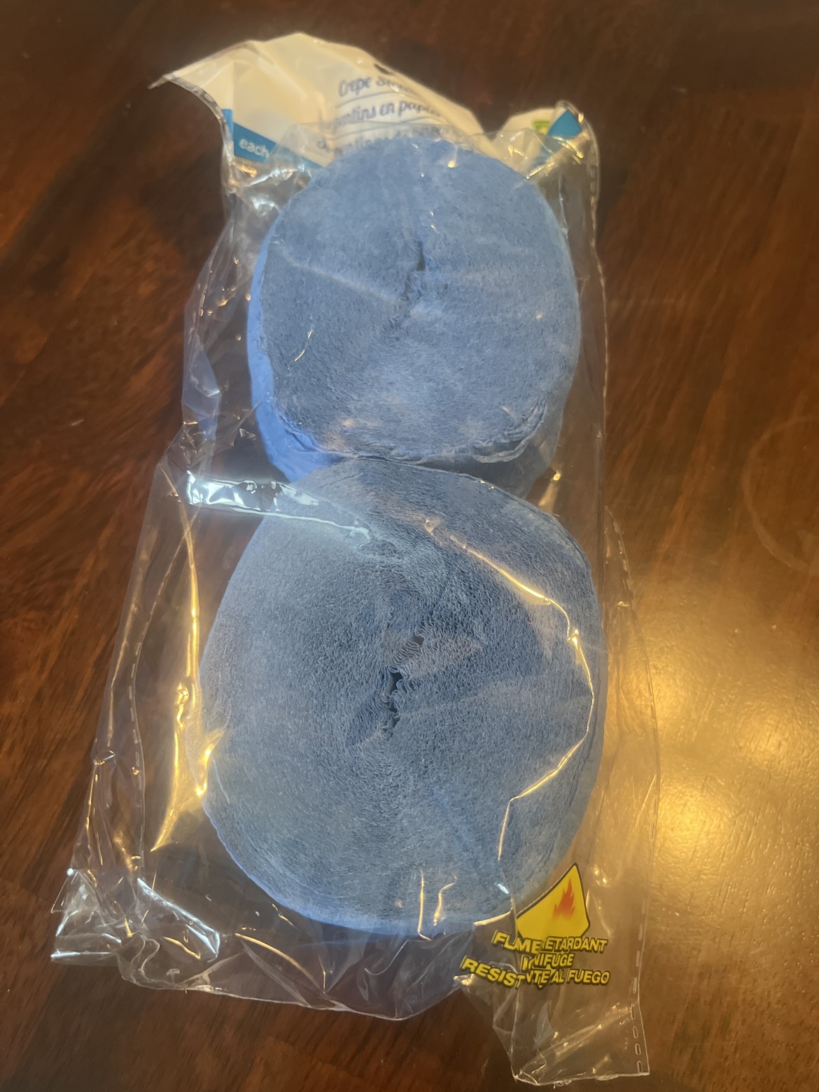 Blue streamers #freecycle