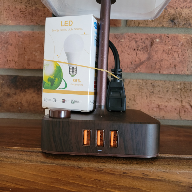 New Lamp with USB Charging ports - photo 2