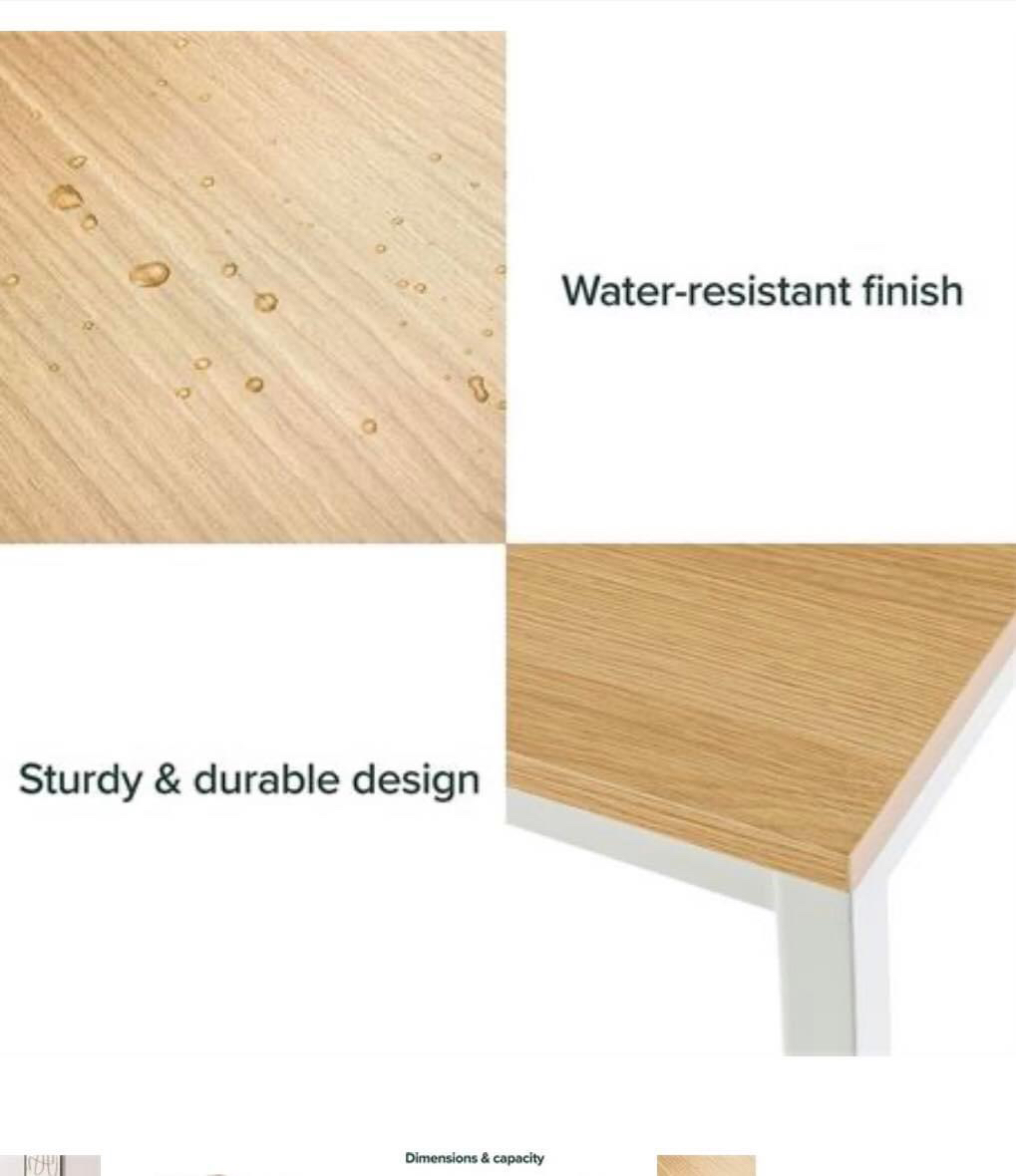 *BNIB*Zinus large studio table looking for trades or cash offers - photo 3