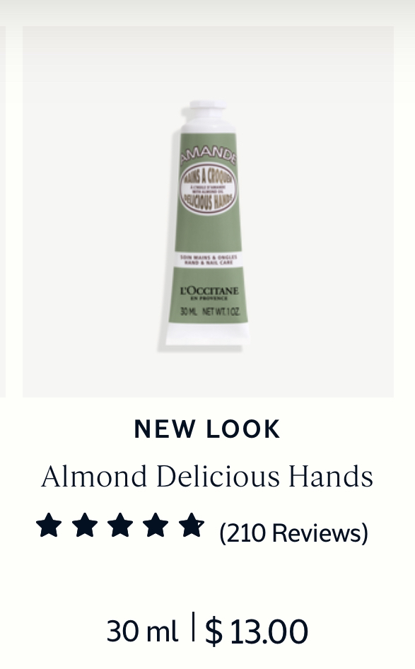 L’occitane shower oil and hand cream set / Almond and flowers image indicator(3)