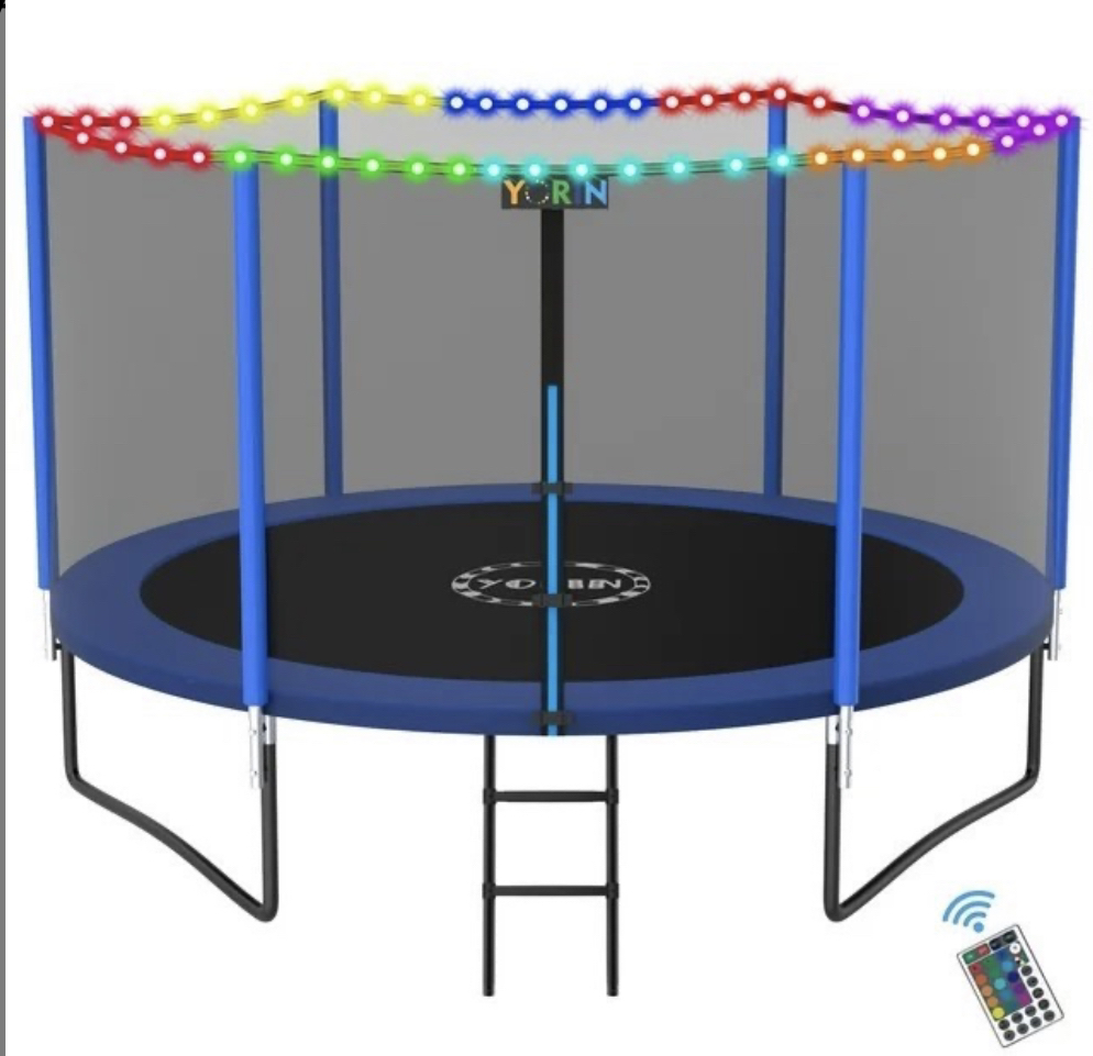 YORIN 10' TRAMPOLINE W/ENCLOSURE - photo 2