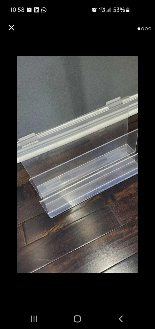 Acrylic Brochure Holders. MAKE AN OFFER FOR ALL!