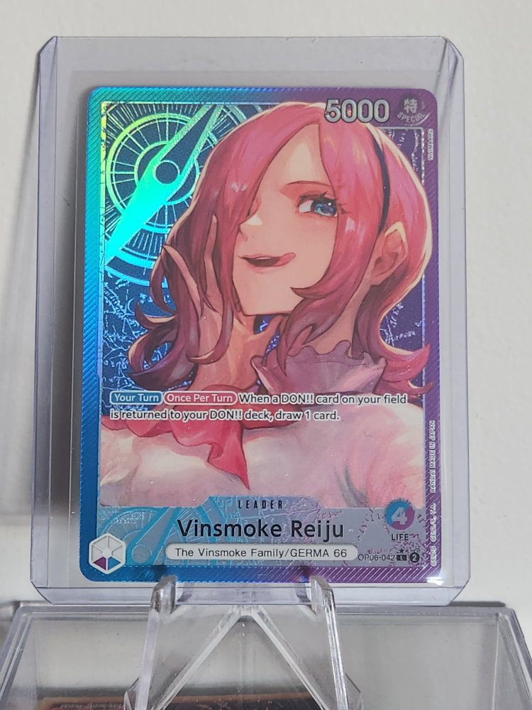 Vinsmoke Reiju OP06-042 Leader ALT ART - One Piece