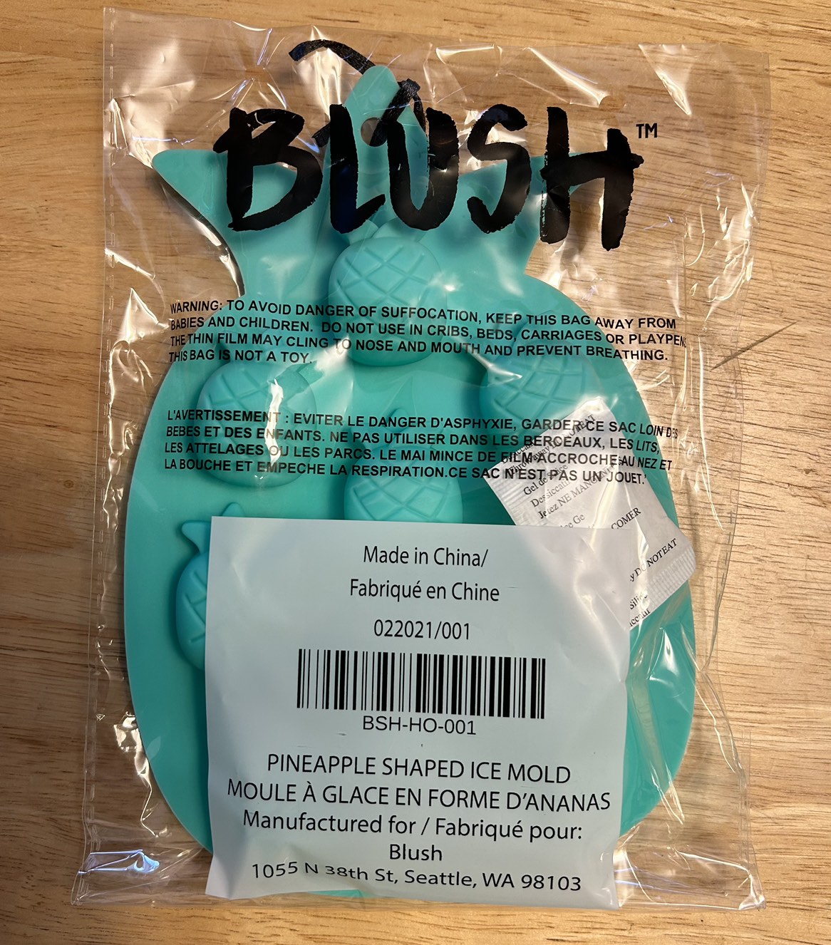 ✨✨Blush Pineapple Shaped Ice Mold image indicator(3)