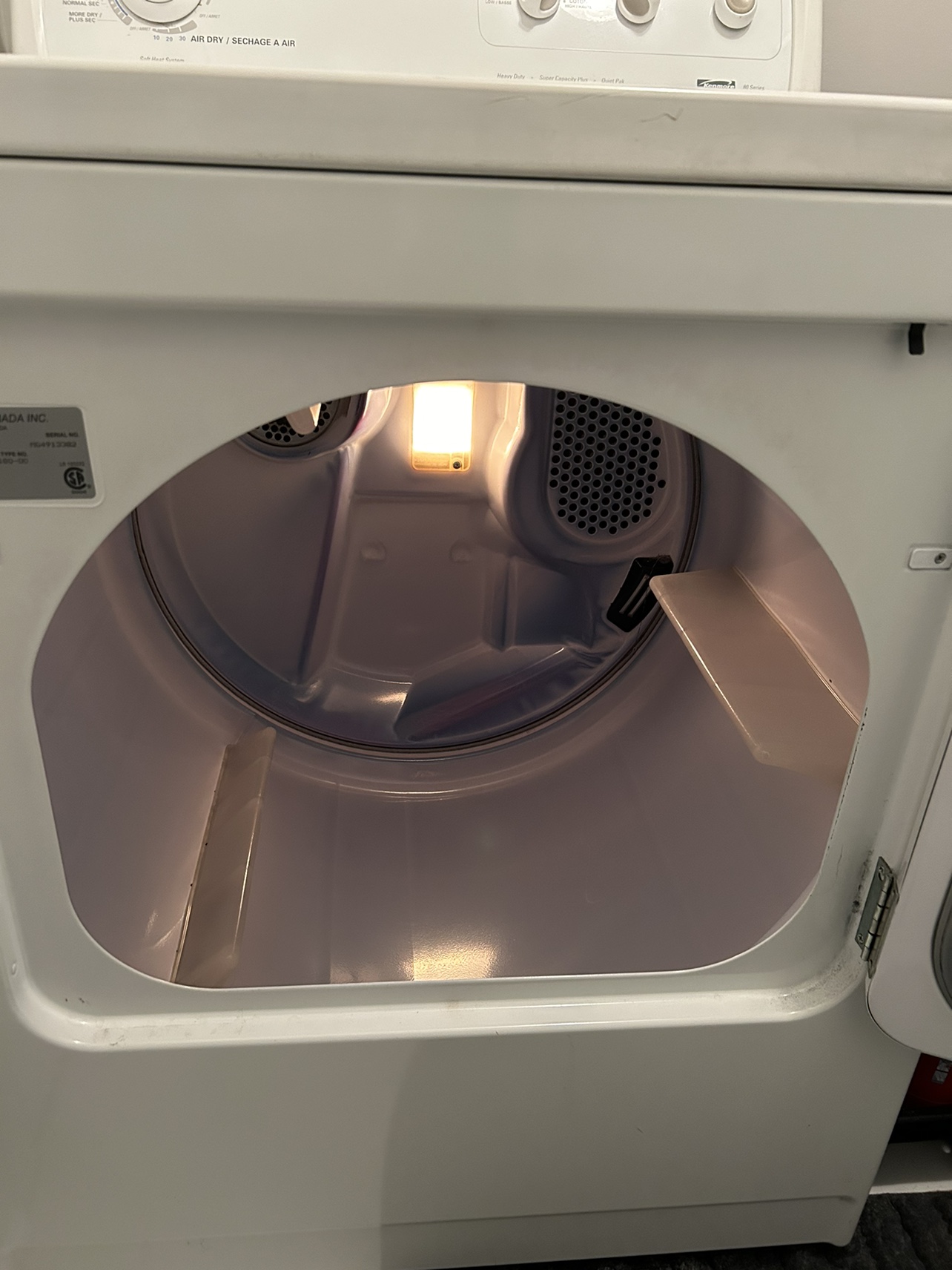 Dryer image indicator(3)
