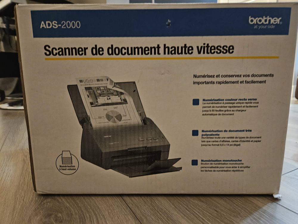 Brother's High Speed Document Scanner - photo 3