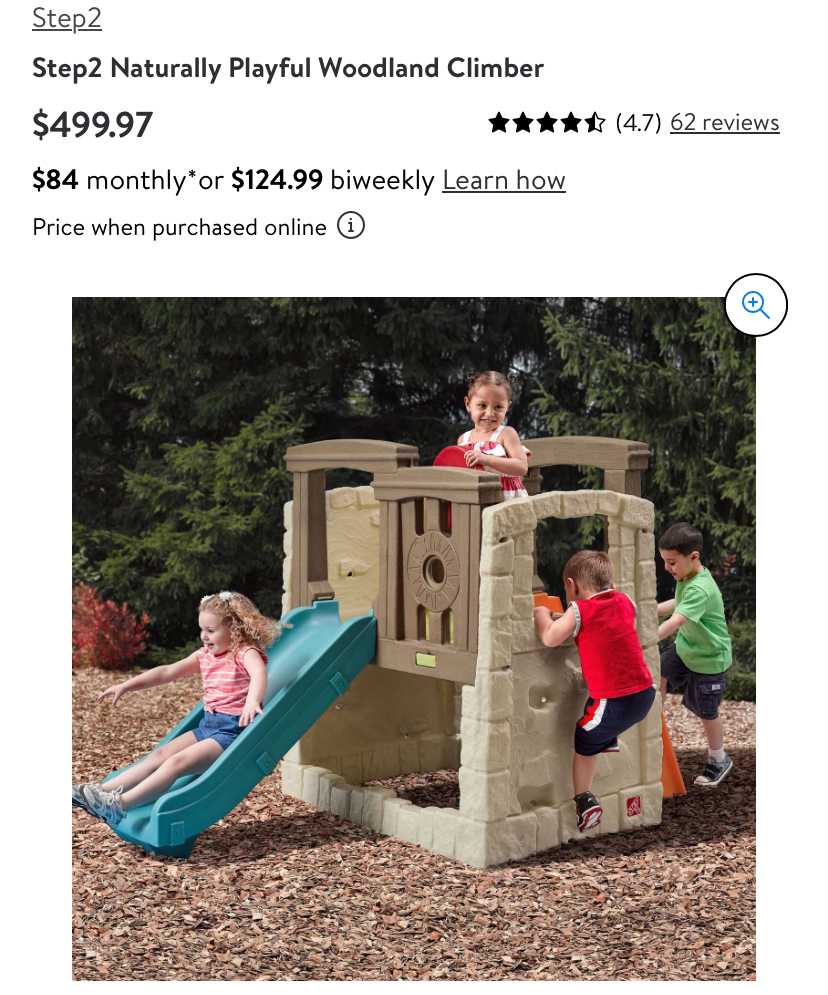 Step2 Naturally Playful Woodland Climber #freecycle - photo 4