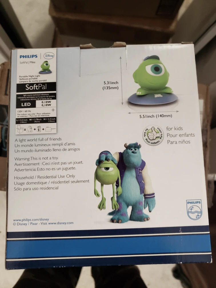 Monsters U Kids Nite Light 🥕 image indicator(3)