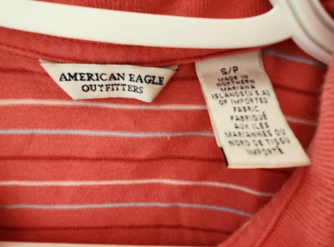 AMERICAN EAGLE OUTFITTERS - Women's Red Polo - Small image indicator(2)