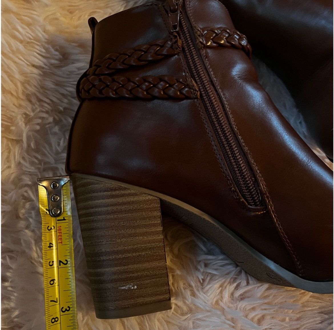 Caramel Heeled Boots image indicator(8)