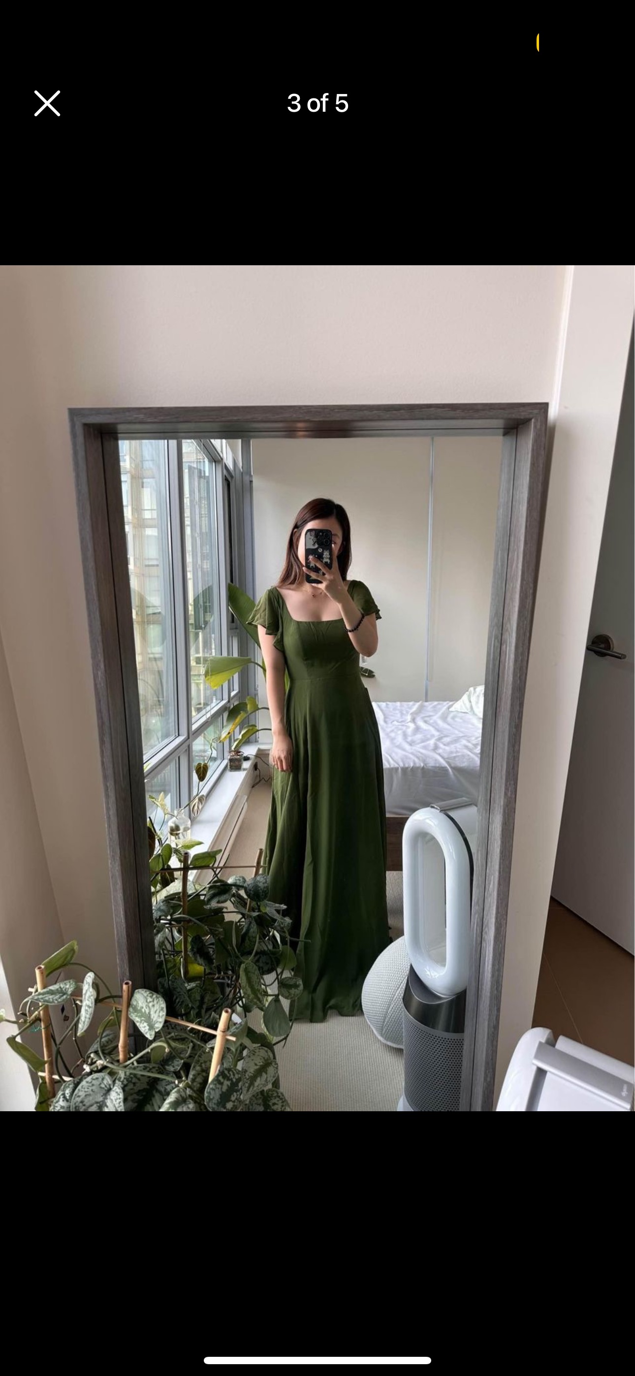 Azazie green dress - photo 3
