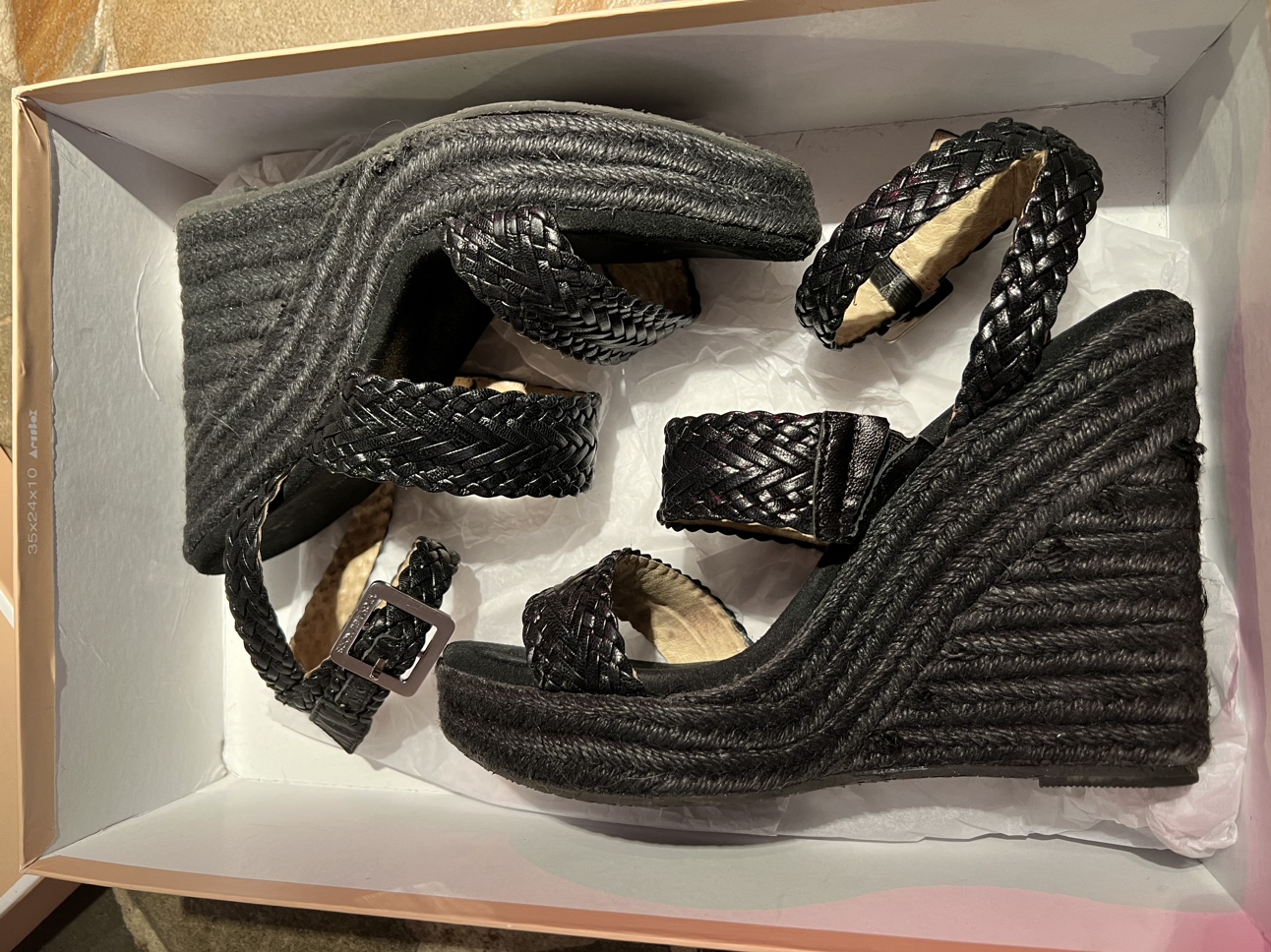 Michael Kors Camel Square Toe Mule High Heels (Women’s 6)(LNIB) image indicator(5)