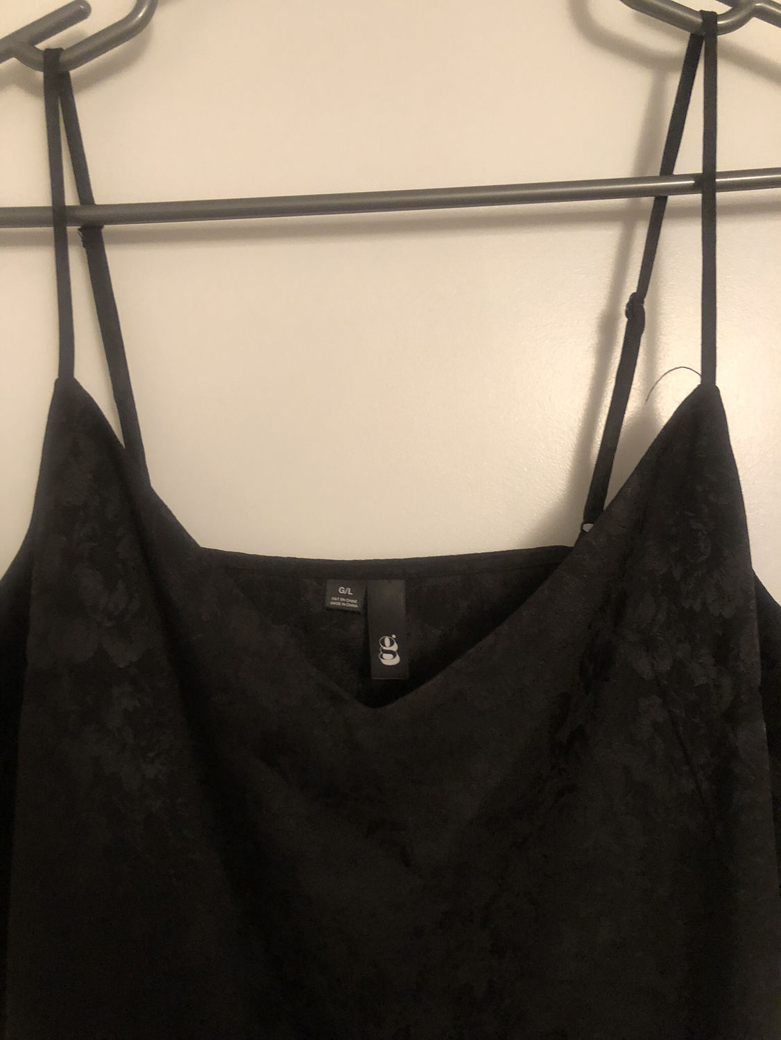 Jacquard Satin Slip dress with side slit - Dynamite - photo 3