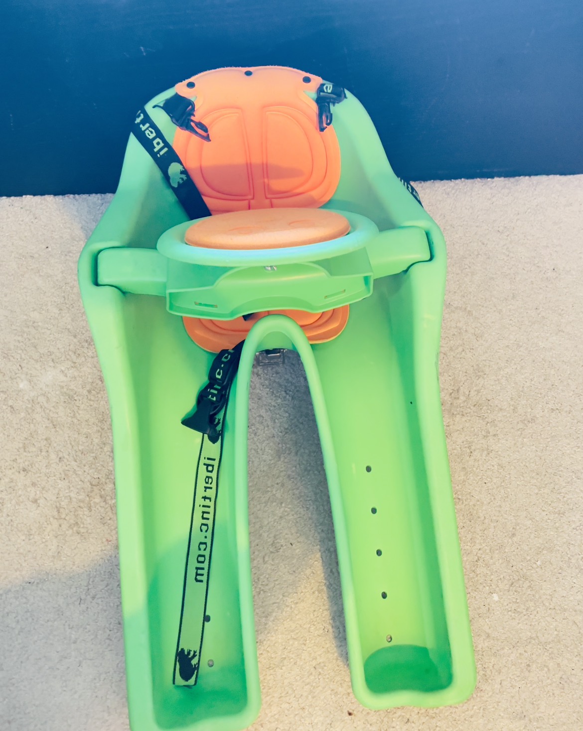 Ibert front  mounted  child bicycle safe-t-seat - photo 2