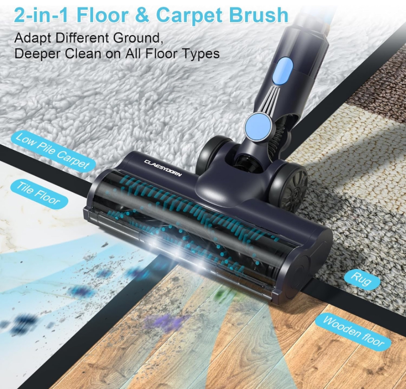 Claesydorn Cordless Vacuum image indicator(4)