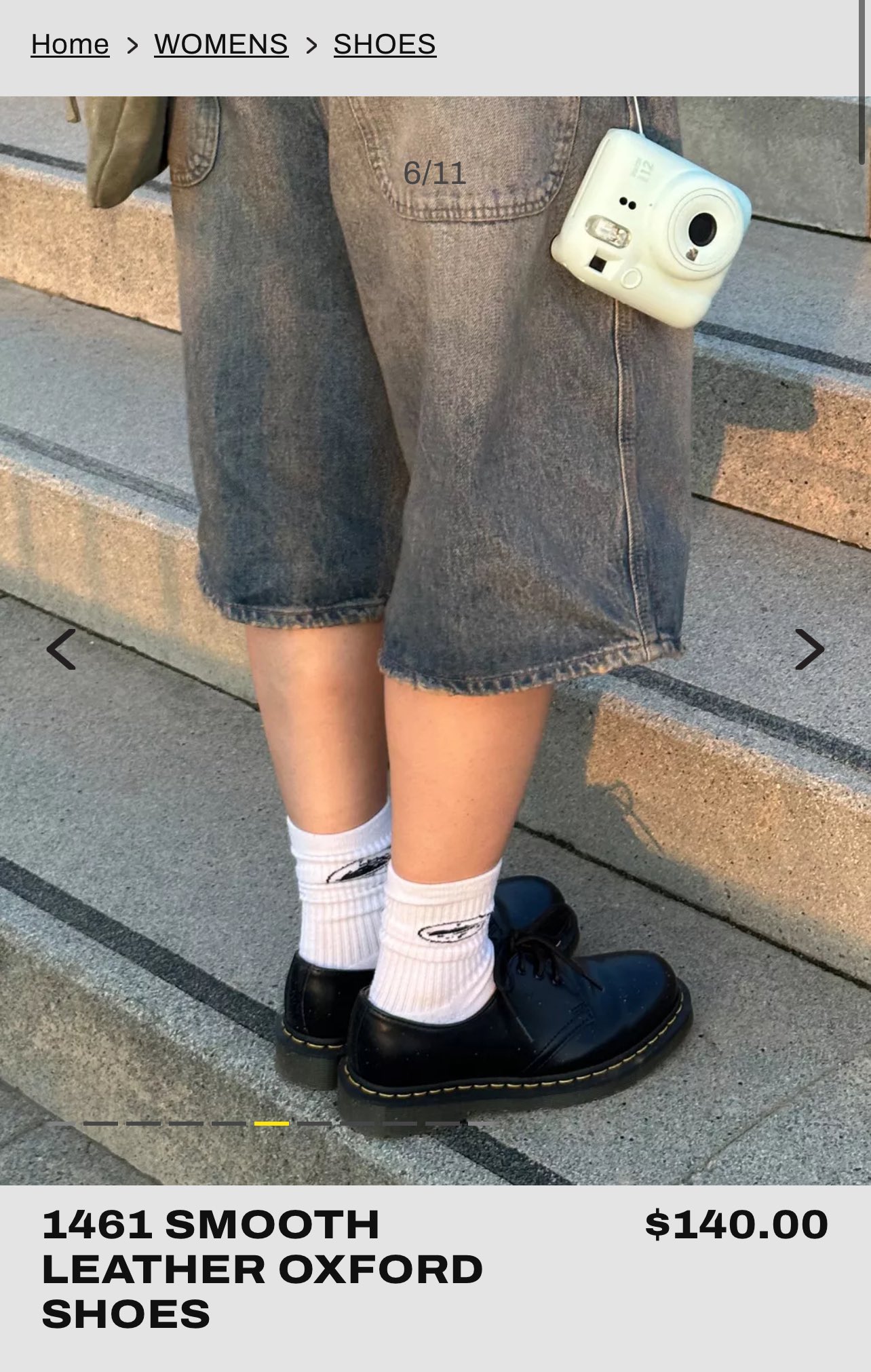 Dr.Martens - 1461 Smooth Leather Oxford Shoes image indicator(3)