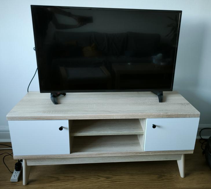 Tv Stand Console Mid-century Modern Style