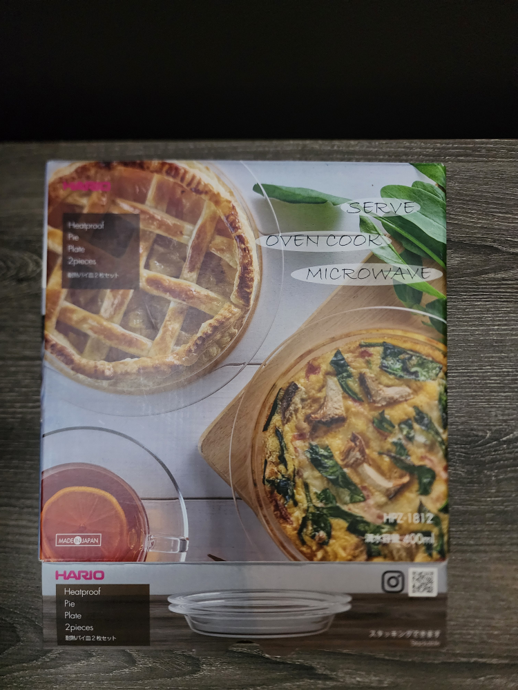 Hario Oven/Microwave Safe PlatesX2 400ml 7.9" Dia image indicator(7)