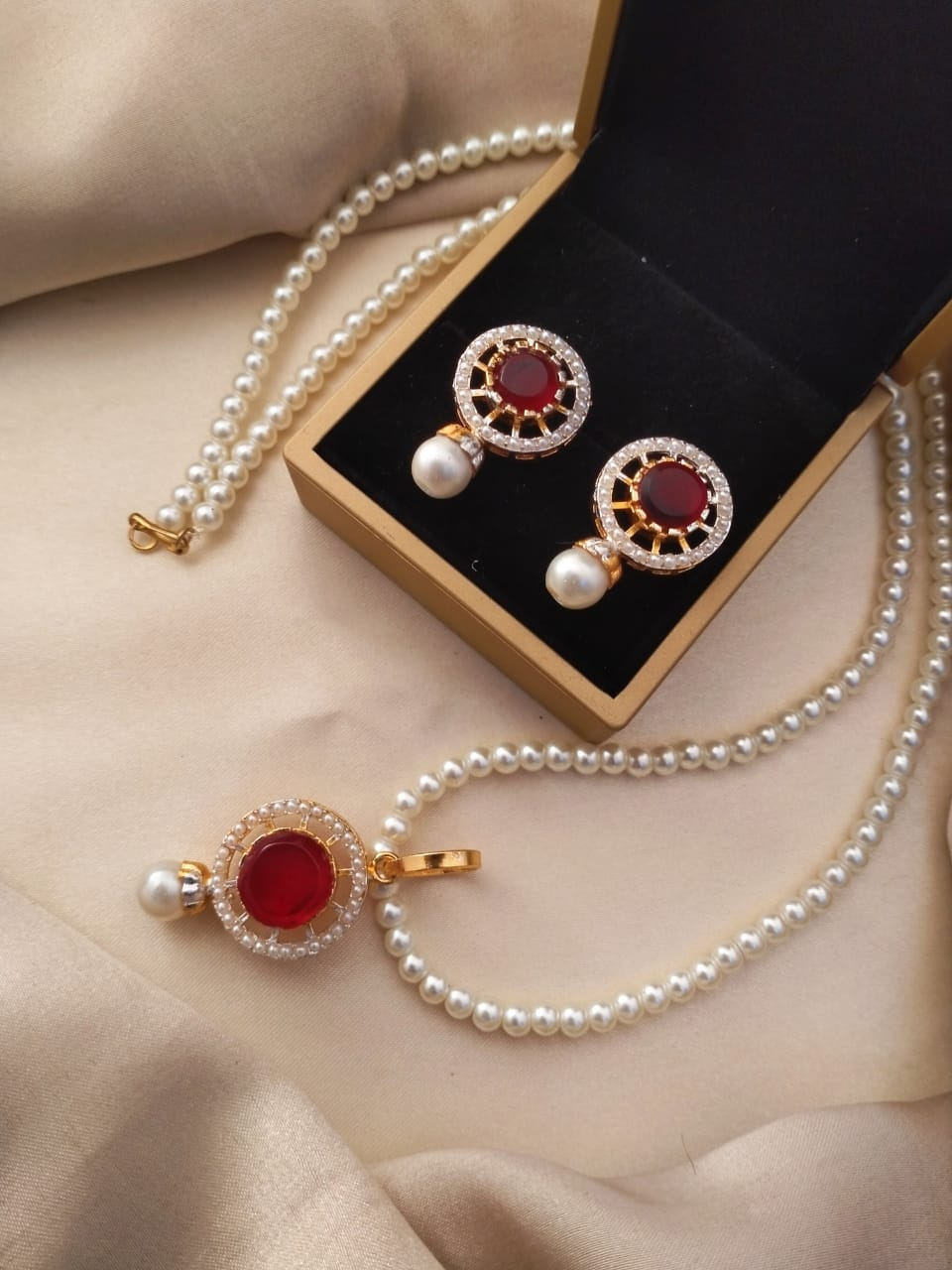 locket set with mala thumbnail