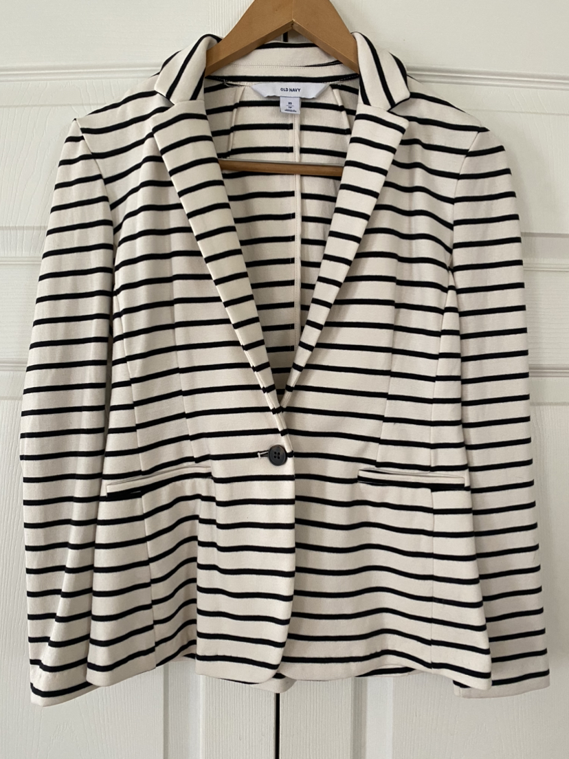 Old Navy Striped Blazer (XS) thumbnail