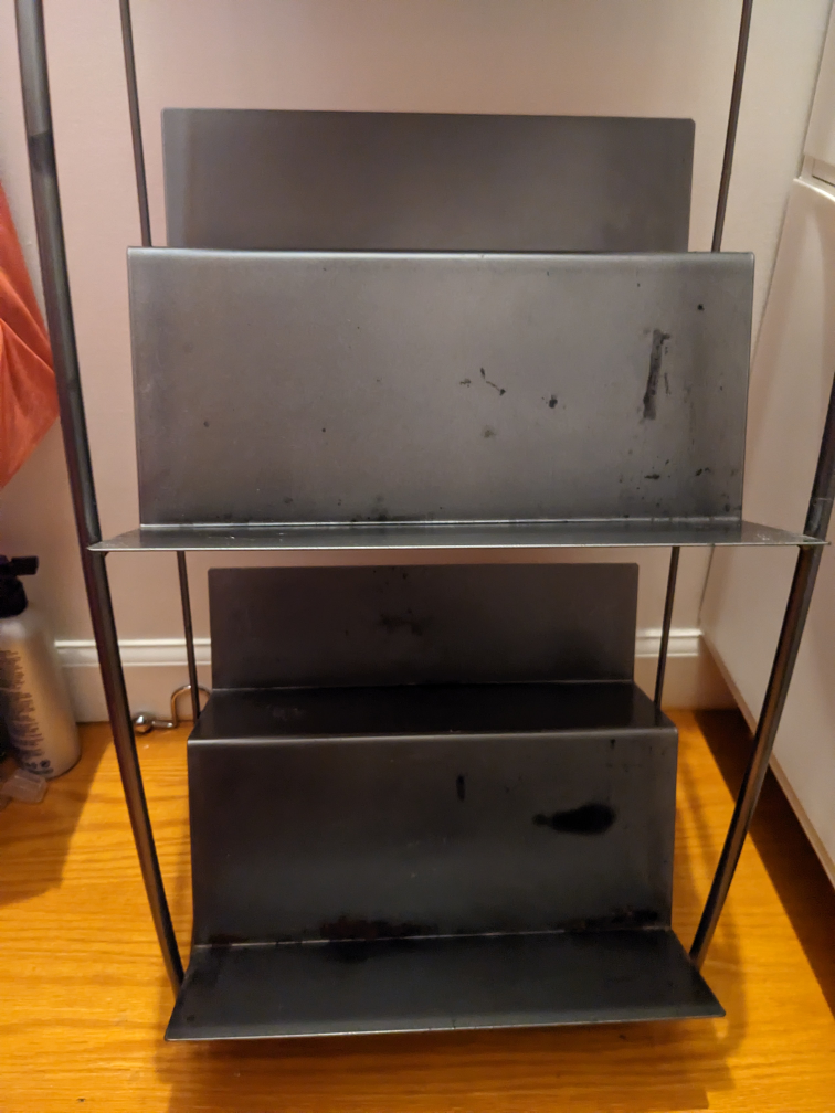 Metal shelf/CD Organizer 🥕 image indicator(4)