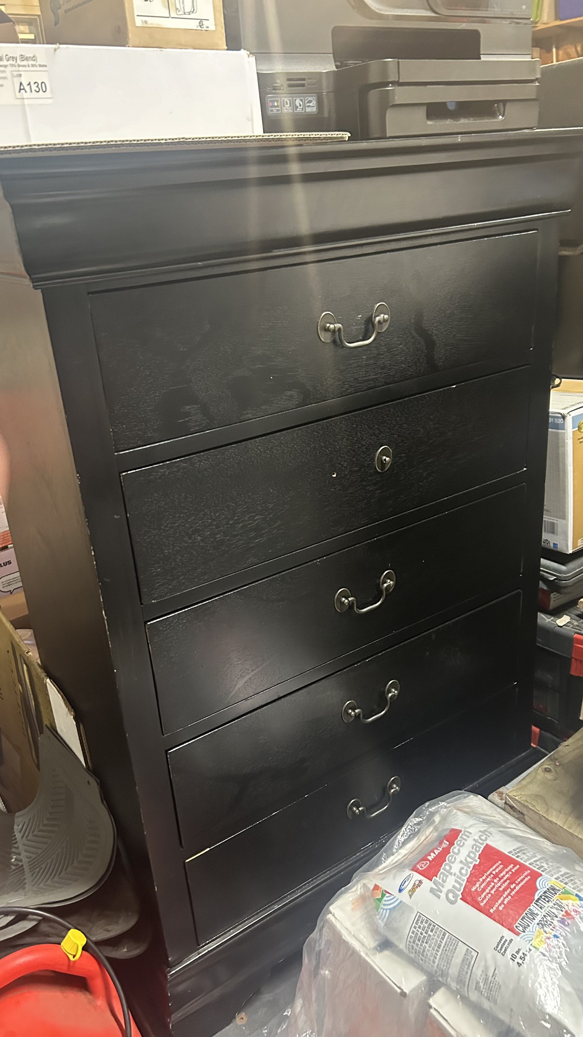 Black Tall Dresser thumbnail