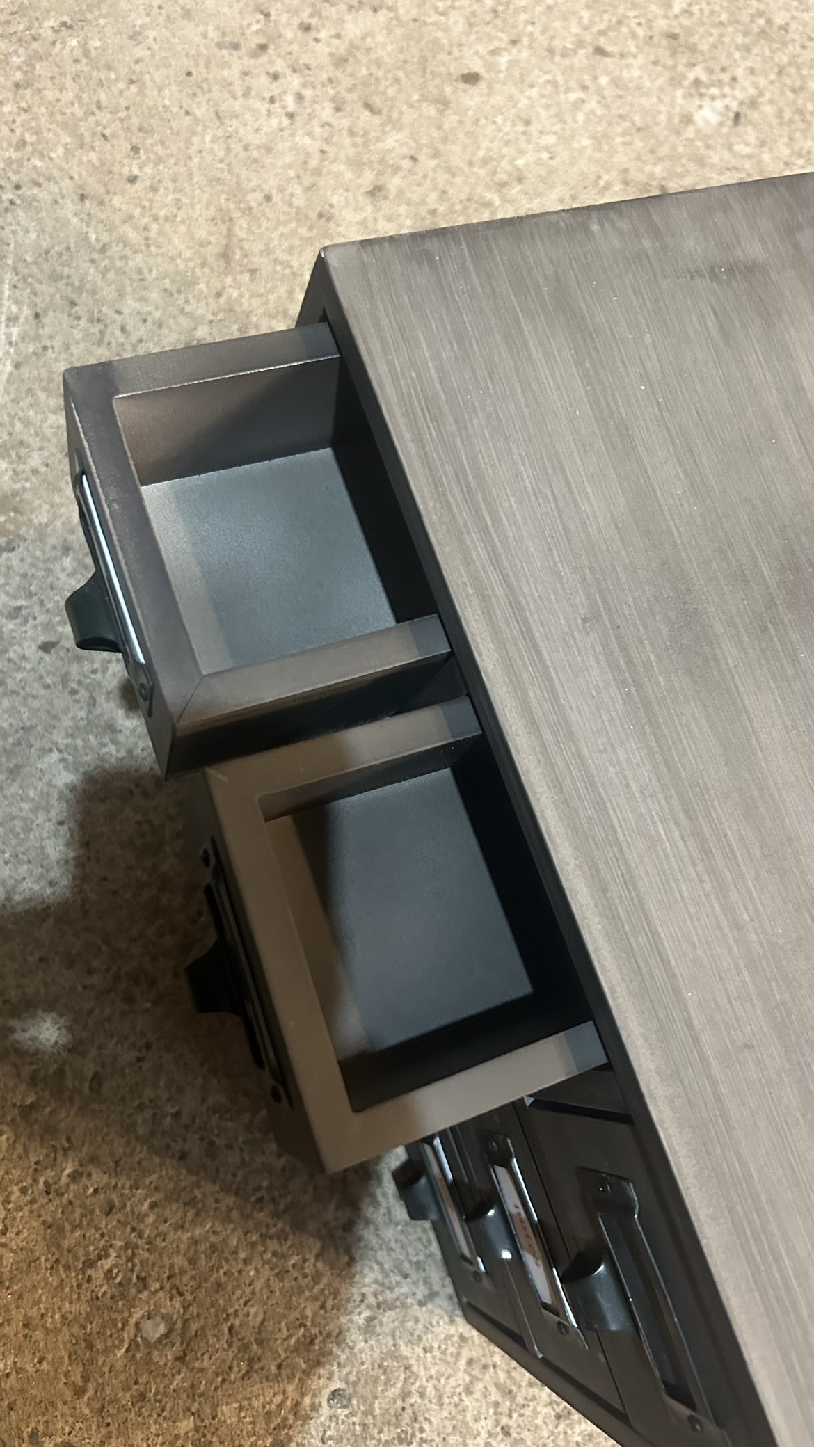 🖤 Black Wooden Little Drawer Organizer image indicator(2)