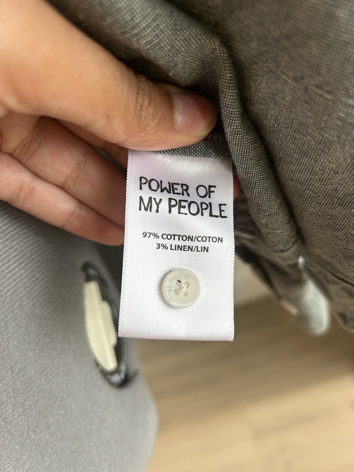 Power of My People Button Down Shirt image indicator(7)
