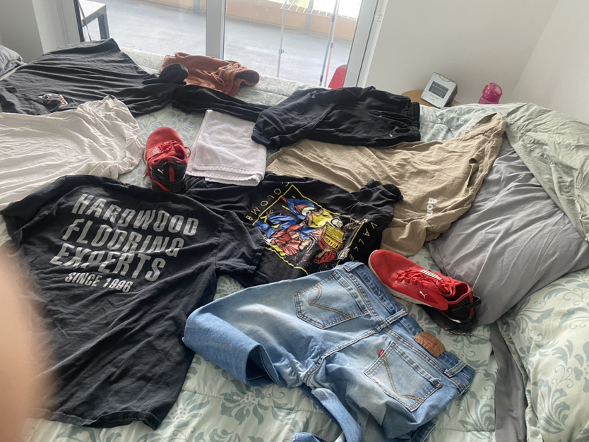 FREECYCLE!!! Bag 2 - Assorted clothing in various sizes. - photo 3