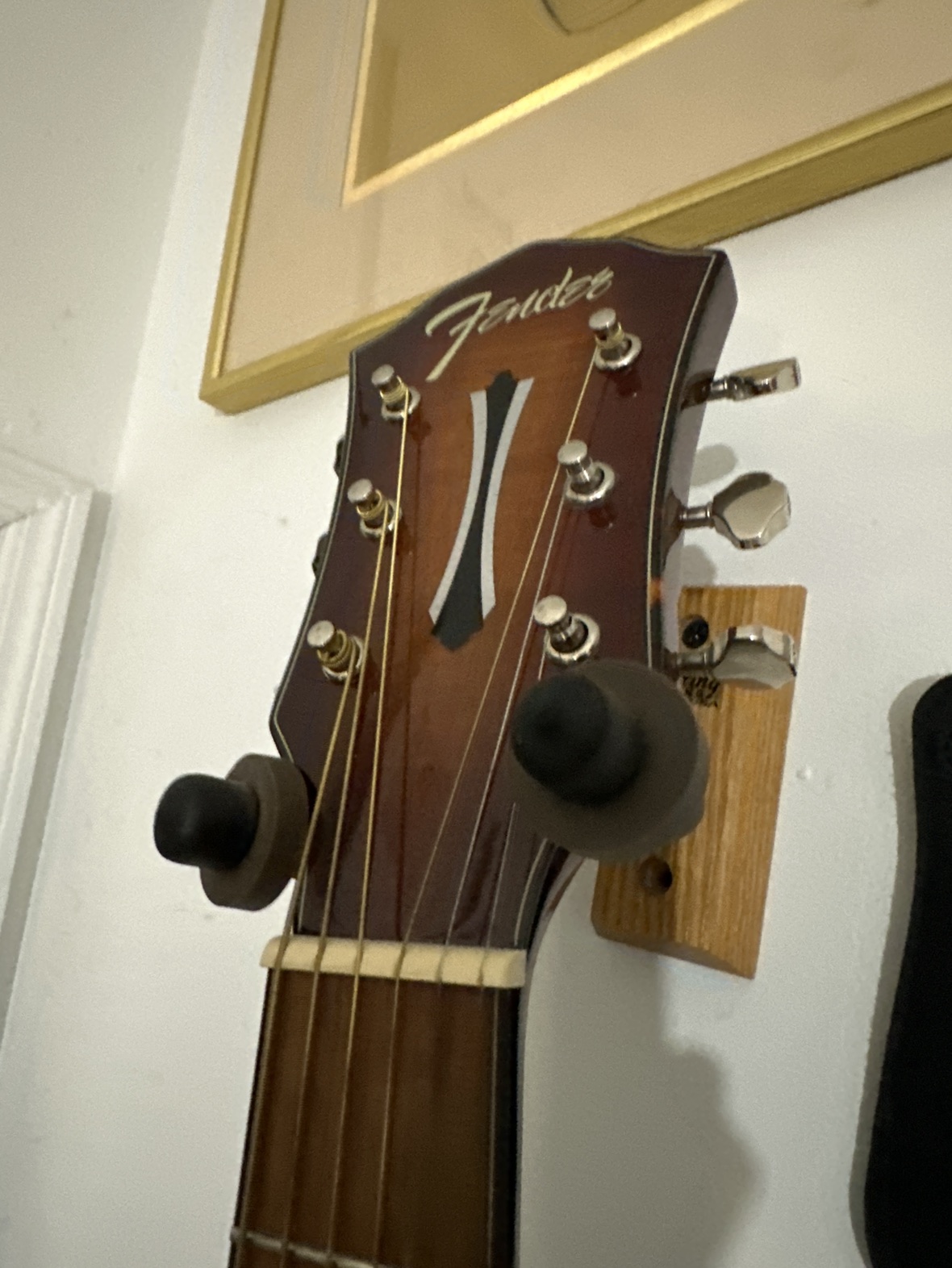 Brand new Fender acoustic/electric guitar with amp hookup port - photo 4