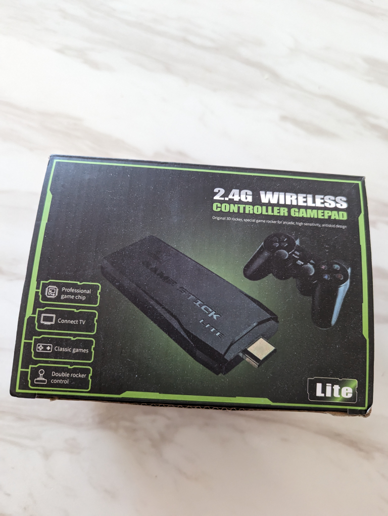 2.4G wireless game stick 🥕