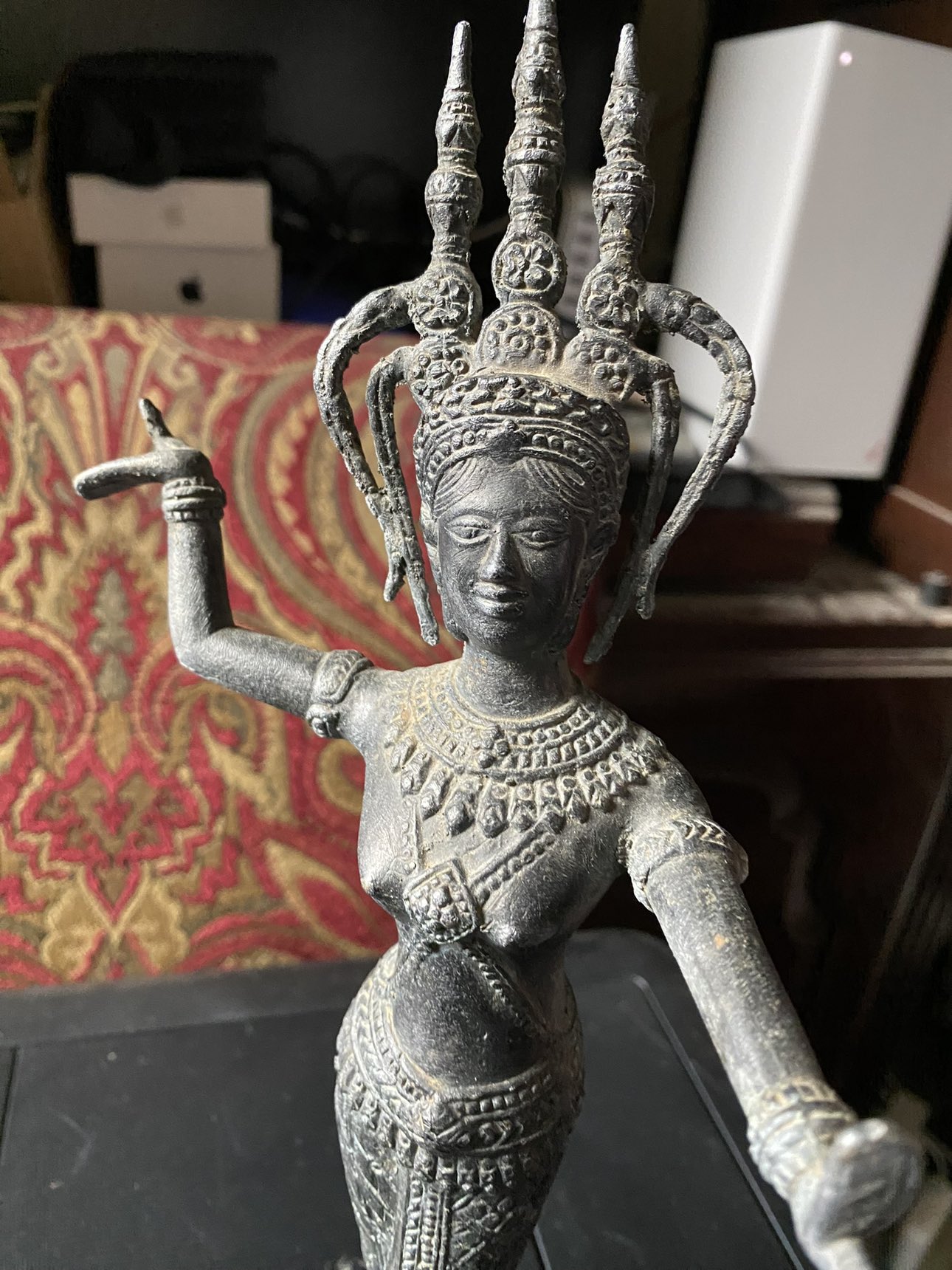 Asian Antique Statue heavy made of solid steel