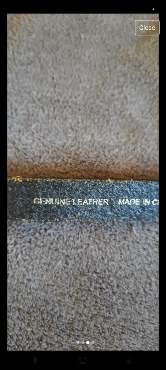 Unisex Leather Belt image indicator(5)