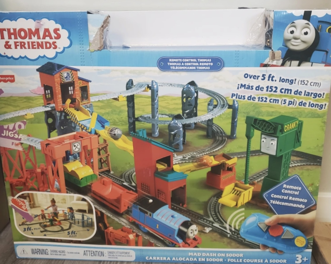 Thomas and Friends Mad Dash On Sodor RC Train Complete Set thumbnail