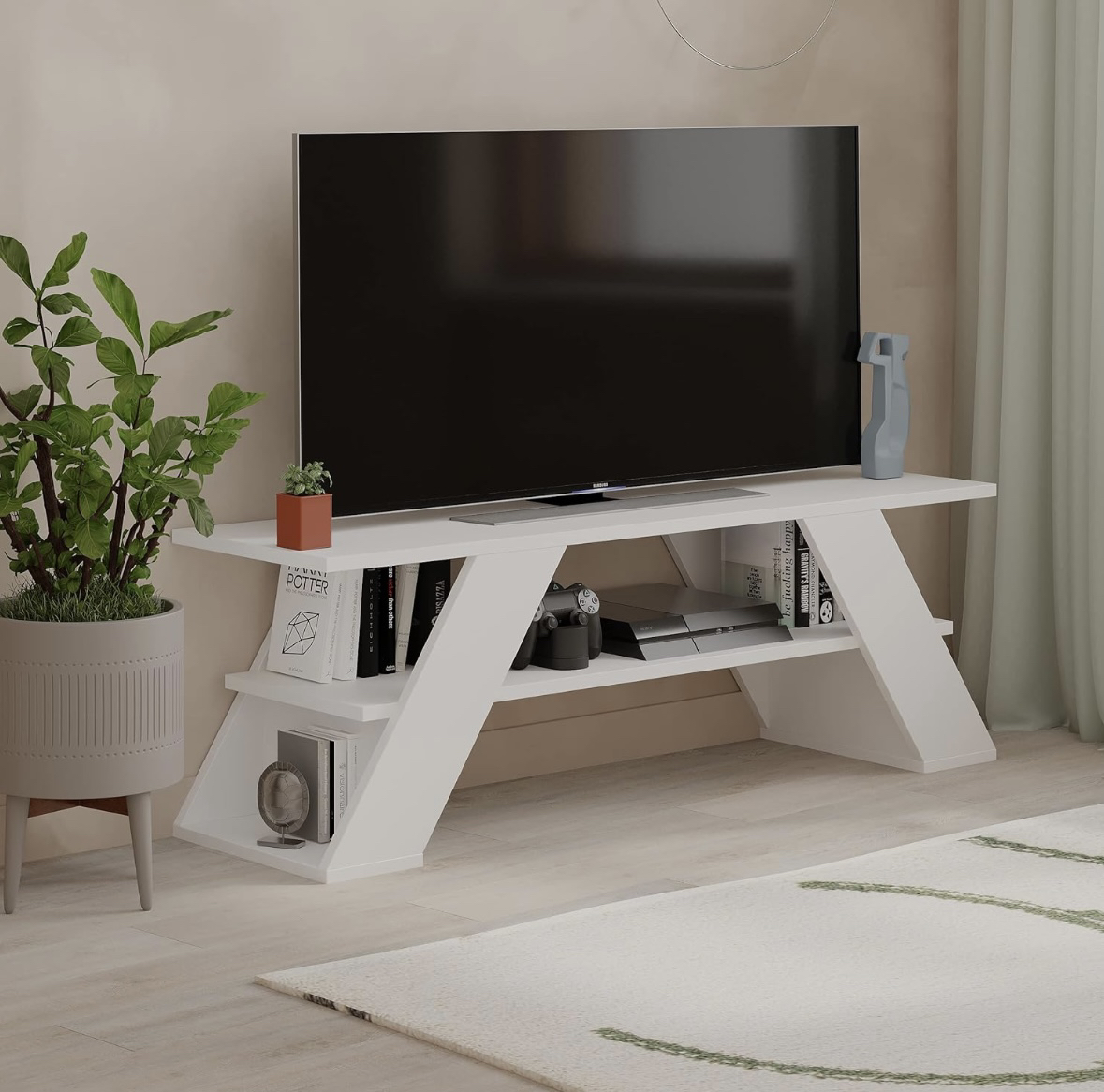 TV Stand (Stylish Entertainment Unit) / TV Cabinet - photo 3