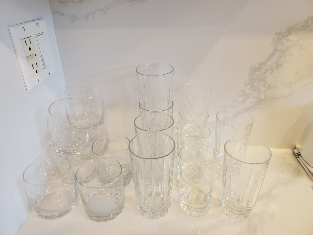 assorted drinking glasses thumbnail