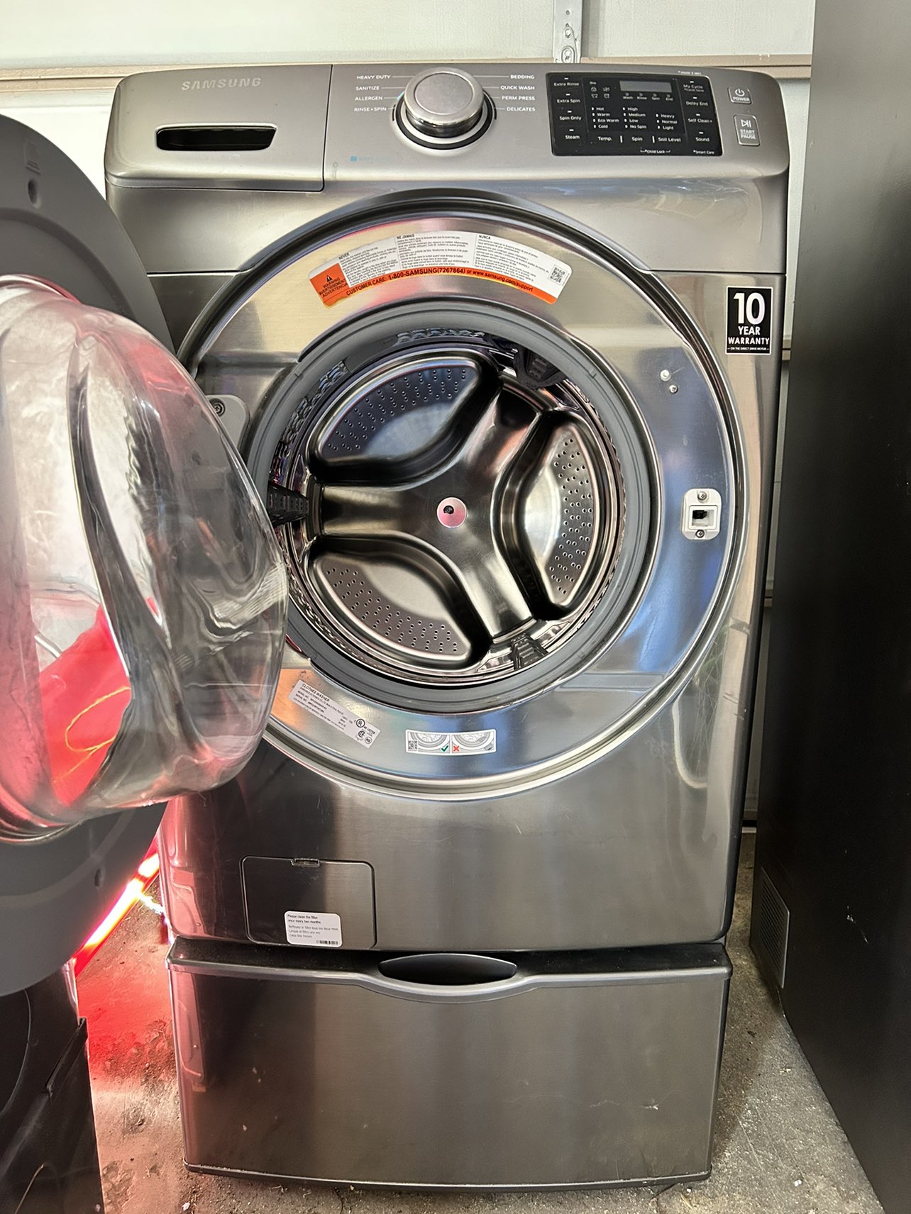 2012 Samsung washer and dryer - photo 3