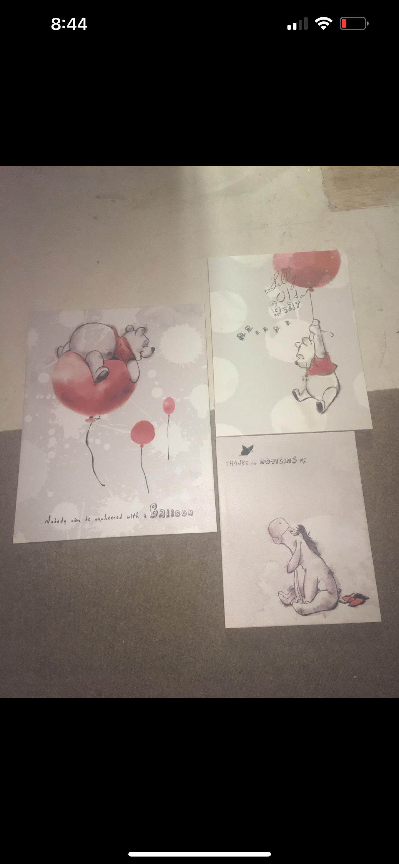 Winnie the Pooh canvas prints