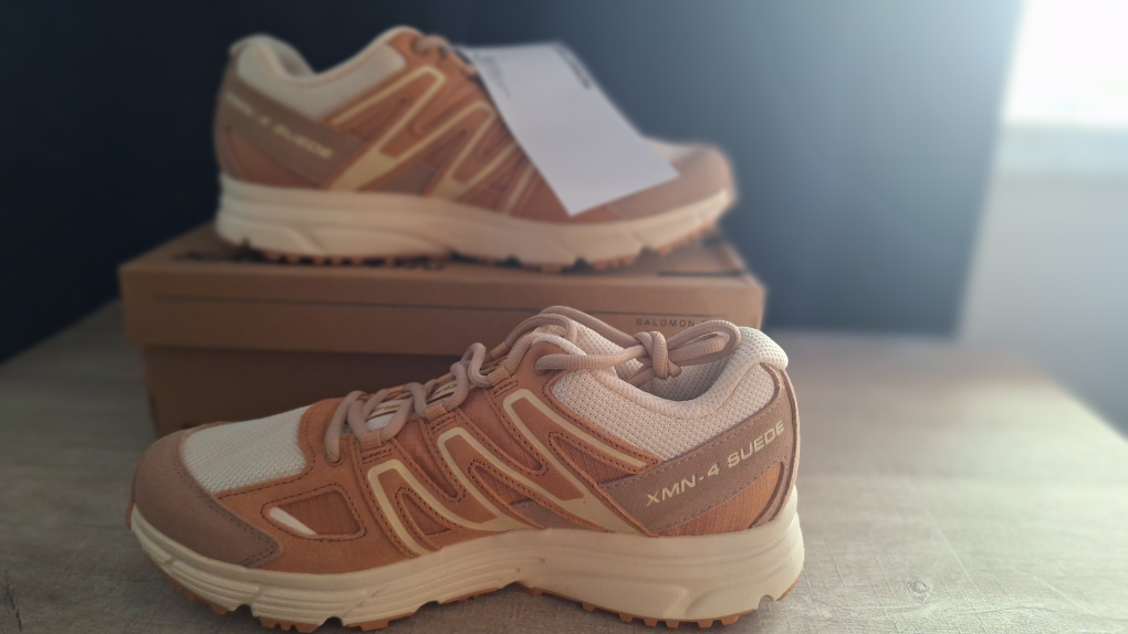 Salomon XMN-4 Suede Sneaker thumbnail