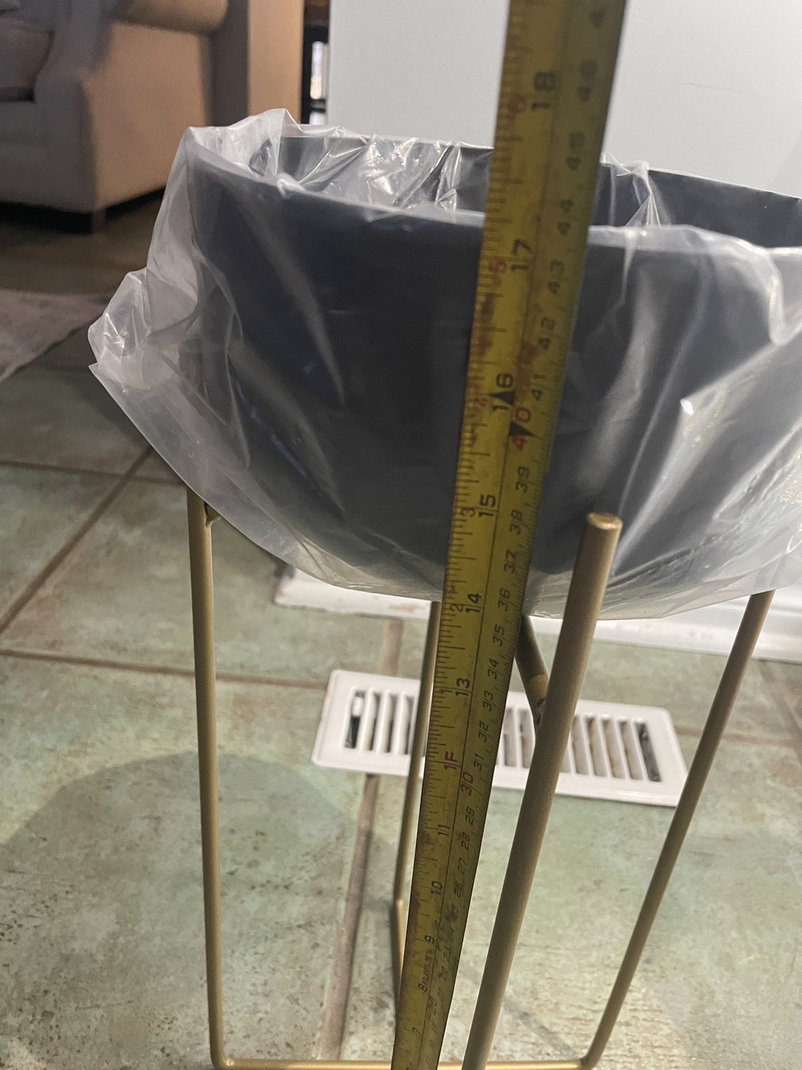 plant stands metal set - photo 3