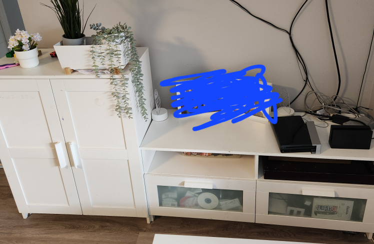 TV stand and hutch
