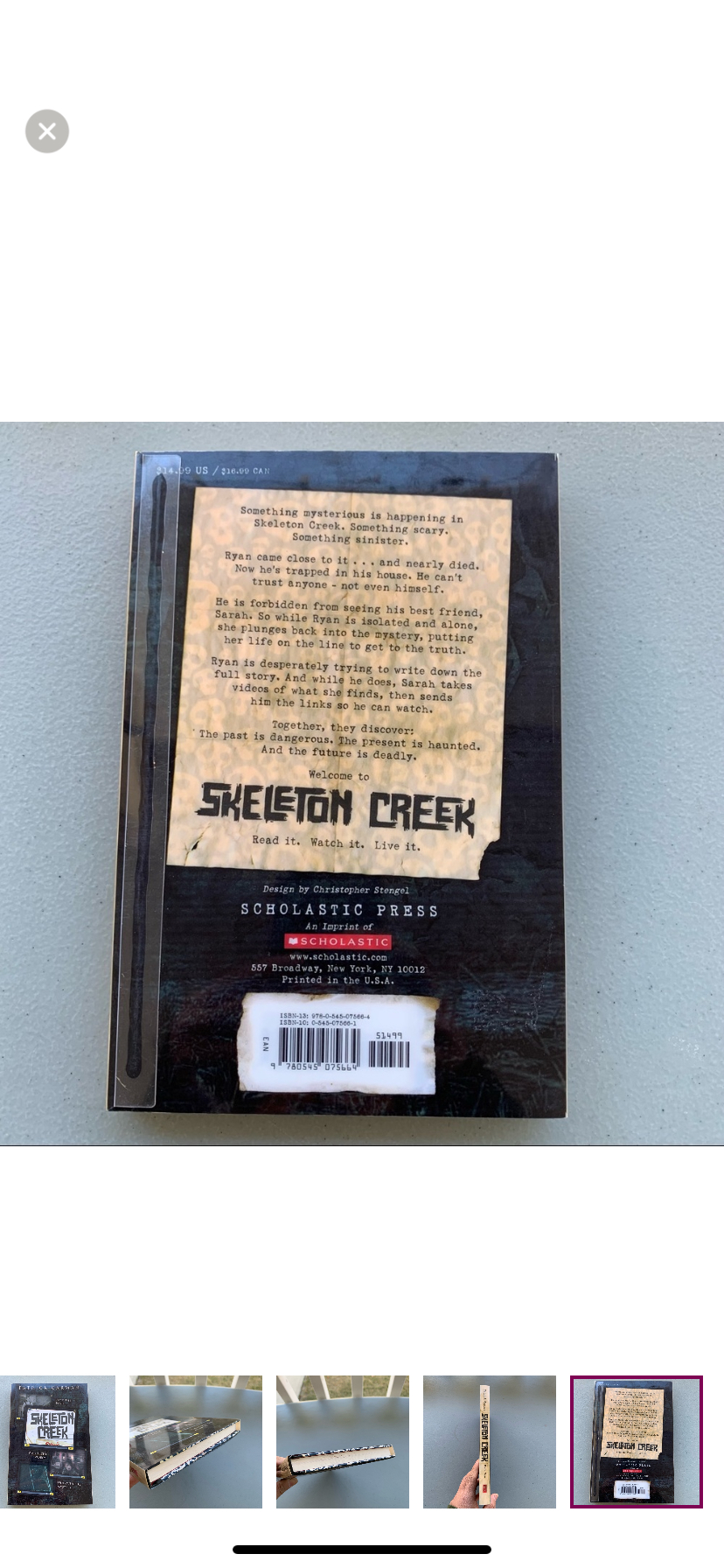 #freecycle Skeleton Creek Hardbound Novel by Patrick Carman image indicator(2)