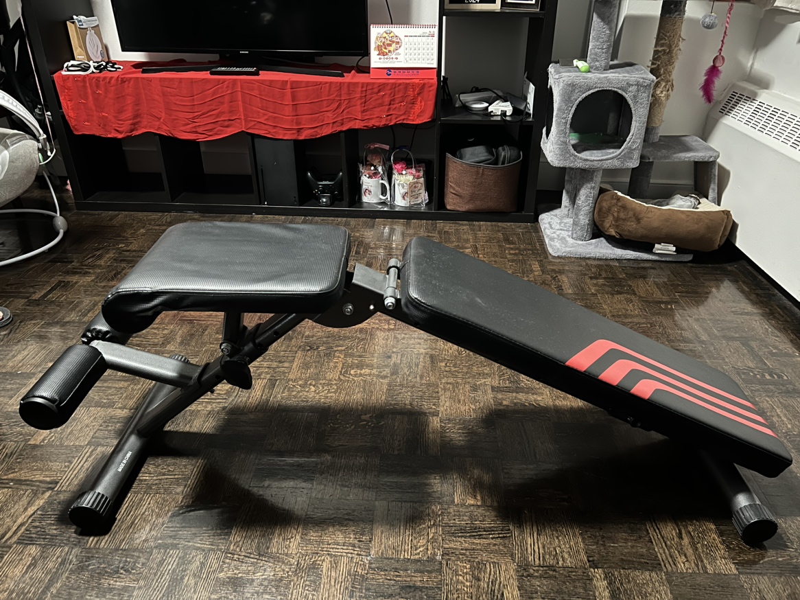 Adjustable Weight Bench Utility Exercise Workout Bench image indicator(4)